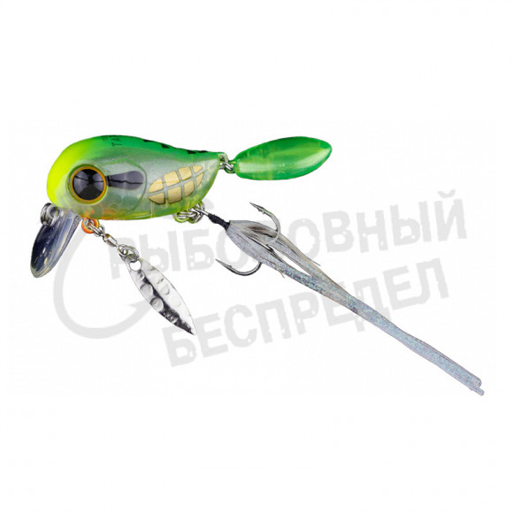 Воблер Jackall Micro Tappy цв. chartreuse grass hopper