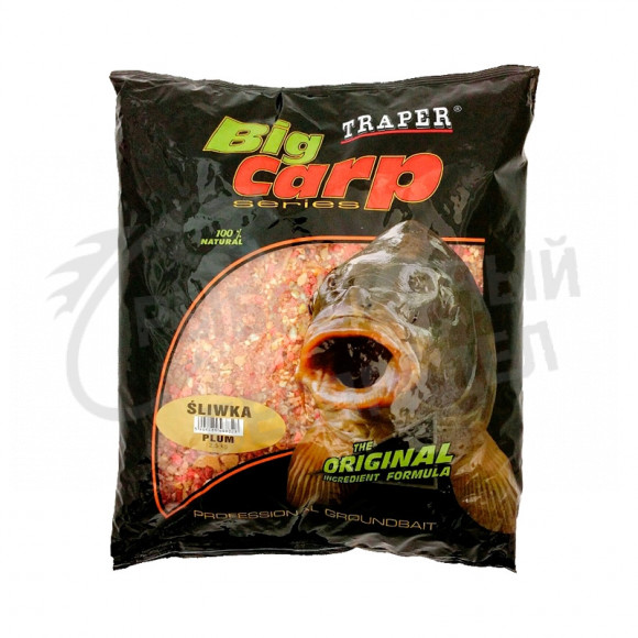 Прикормка Traper Big Carp Слива 2,5кг art.00144