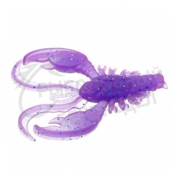 Силиконовая приманка Flagman Dexter 3" Squid 7.6cm #009  Lilac Flash 5шт-уп