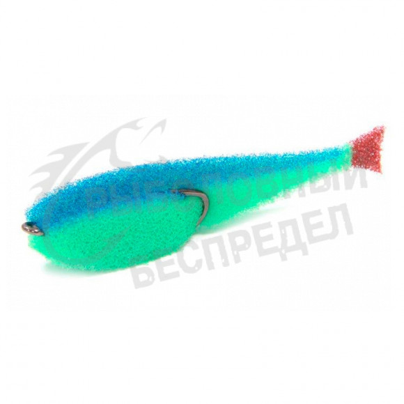 Поролоновая рыбка LeX Porolonium Classic Fish CD 8cm #GBBLB Зелено-Синяя