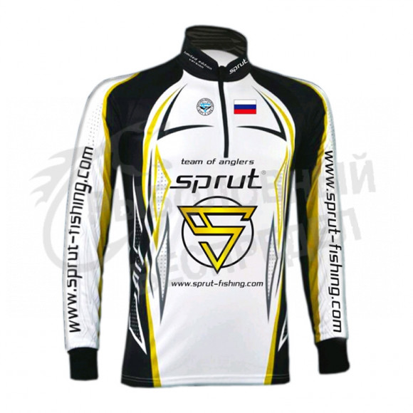 Футболка Sprut Team of Anglers Limited Edition Whiite-Black-Gold-L