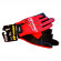 Перчатки рыболовные без трех пальцев Wonder Gloves W-Pro красно-черные р L