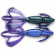 Приманка силиконовая Keitech Crazy Flapper 3.6" #408 Electric June Bug