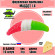 Форелевая силиконовая приманка COOL PLACE Maggot 1.6" зеленый-белый-розовый СЫР