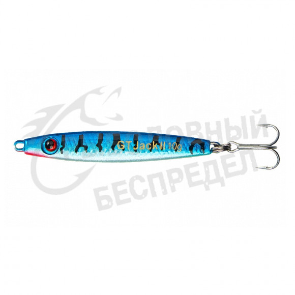 Пилькер ASARI GT Jack-II 10гр #05 chrome blue sardine