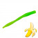 Мягкая приманка Trout HUB Flat Worm 3.1" chartreuse банан