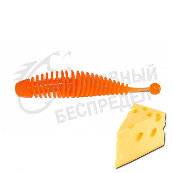 Мягкая приманка Trout HUB Tanta 2.6" orange сыр