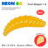 Мягкая приманка Neon 68 Trout Maggot 1.5'' оранжевое свечение сыр