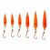Приманка HIGASHI Burakuri #12 Fluo orange 10гр