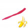 Мягкая приманка Trout HUB Flat Worm 3.1" pink UV банан