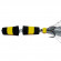 Приманка Мандула "Флажок" XXL Fish Модель 120 цв. Черно-Желтая