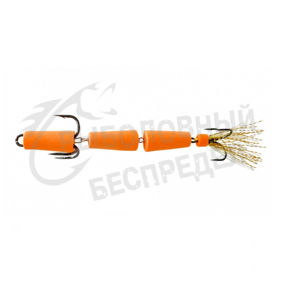 Приманка Мандула "Флажок" XXL Fish Модель 130 цв. Оранжевая