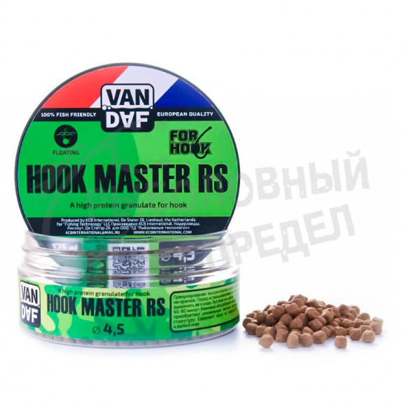 Гранулы для насадки VAN DAF Hook Master RS 4.5mm 150g