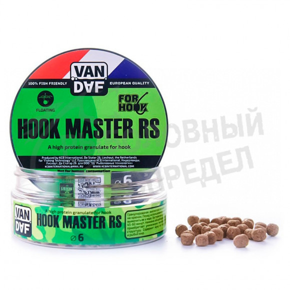 Гранулы для насадки VAN DAF Hook Master RS 6mm 150g