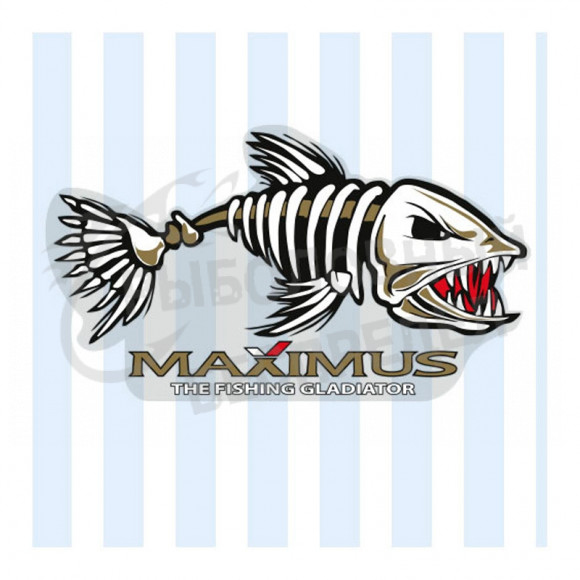 Наклейка Maximus "Рыба" 105*85 мм