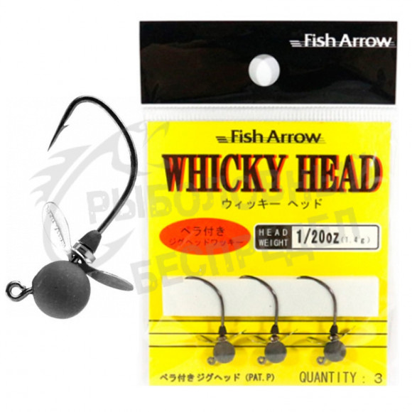 Джиг-головка Fish Arrow Whicky Head-0,9g