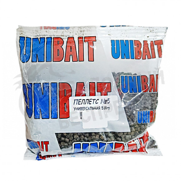 Пеллетс Unibait Универсальный №5  0.5kg
