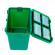Ящик-М зимний односекционный зеленый Helios 19 л